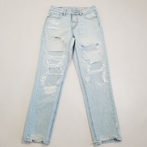 American Eagle Mom Jean Strigid Size 2